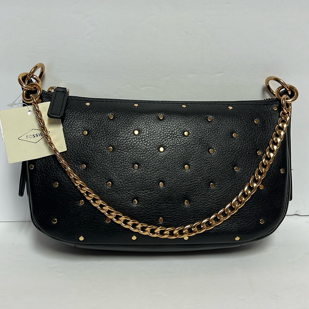 Fossil Jolie Mini Baguette Crossbody Handbag